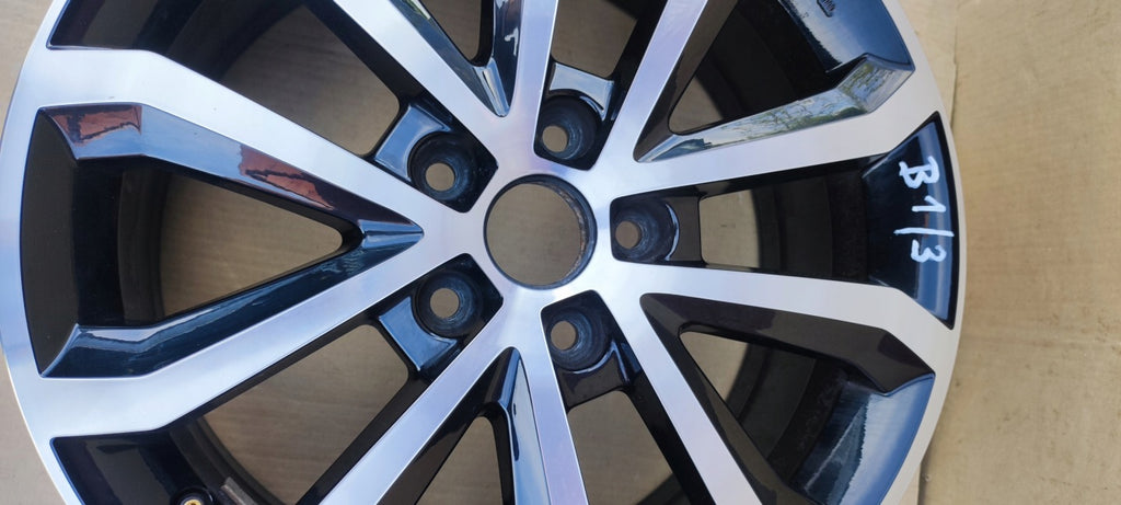 1x Alufelge 17 Zoll 7.0" 5x112 49ET Glanz Silber 5E0601025J Skoda Octavia Iii FEL7006215043qk