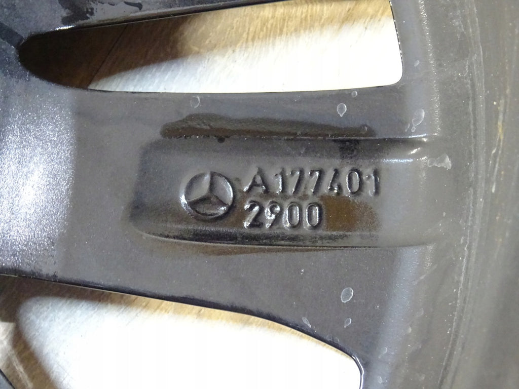1x Alufelge 17 Zoll 6.5" 5x112 44ET Glanz Schwarz A1774012900 Mercedes-Benz W177 FEL1306813233ty