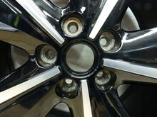 Load image into Gallery viewer, 1x Alufelge 17 Zoll 7.5" 5x108 44ET Glanz Schwarz 9847065380 Opel Astra L FEL7484603952hx