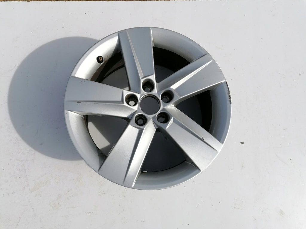1x Alufelge 16 Zoll 7.0" 5x100 46ET 6V0601025 Skoda Fabia Iii Rim Wheel FEL3188428849xj