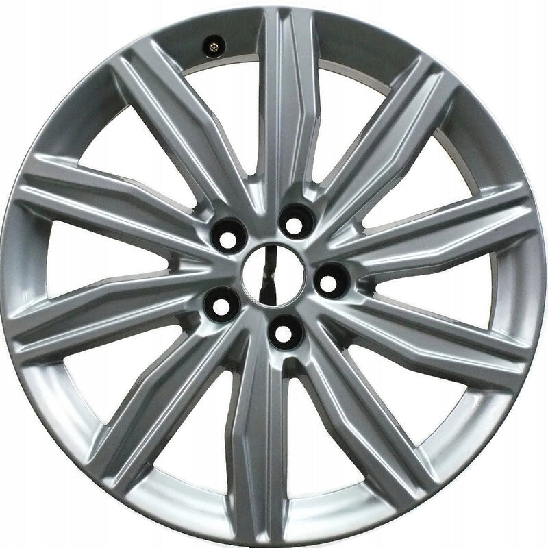 1x Alufelge 19 Zoll 8.0" 5x112 39ET Glanz Silber 4K0601025M Audi Rim Wheel