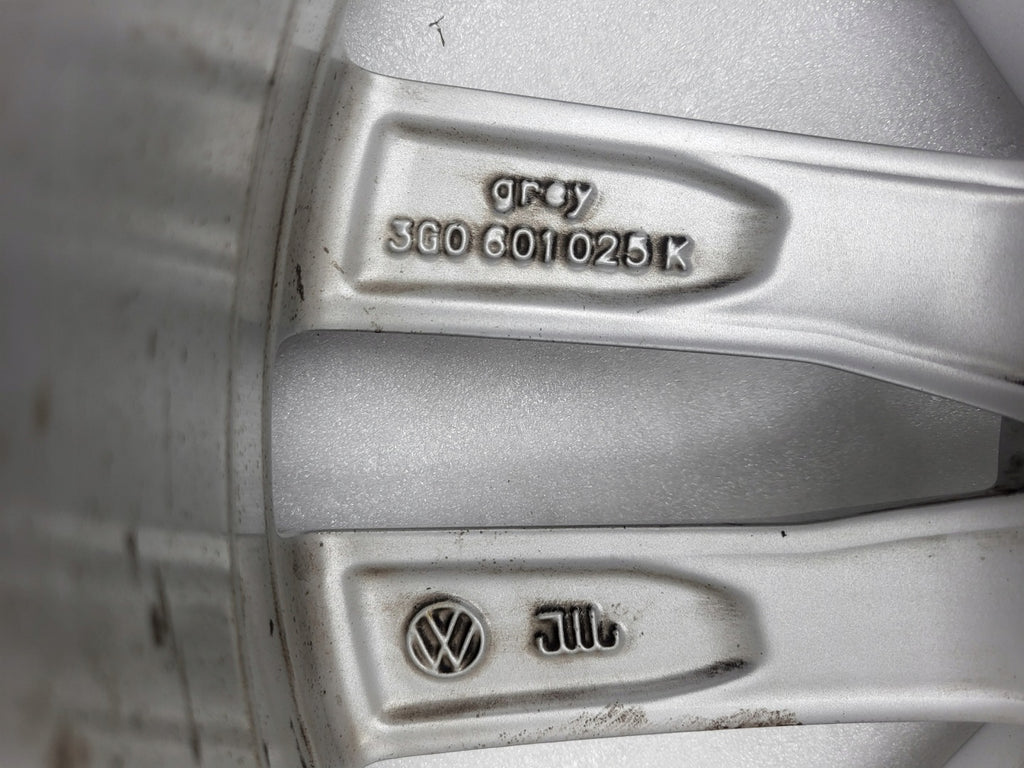 1x Alufelge 18 Zoll 8.0" 5x112 44ET Glanz Silber 3G0601025H VW Passat B8 FEL2592688546wg