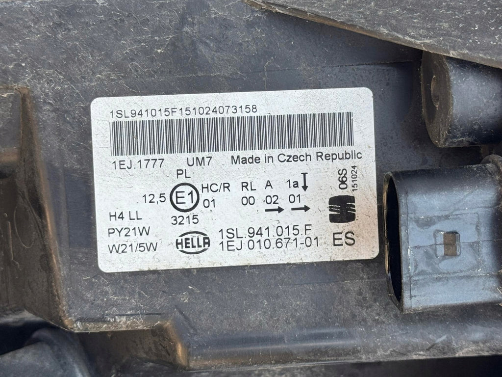 Frontscheinwerfer Seat Mii 1SL941015 Links Scheinwerfer Headlight SCH1182809020dw
