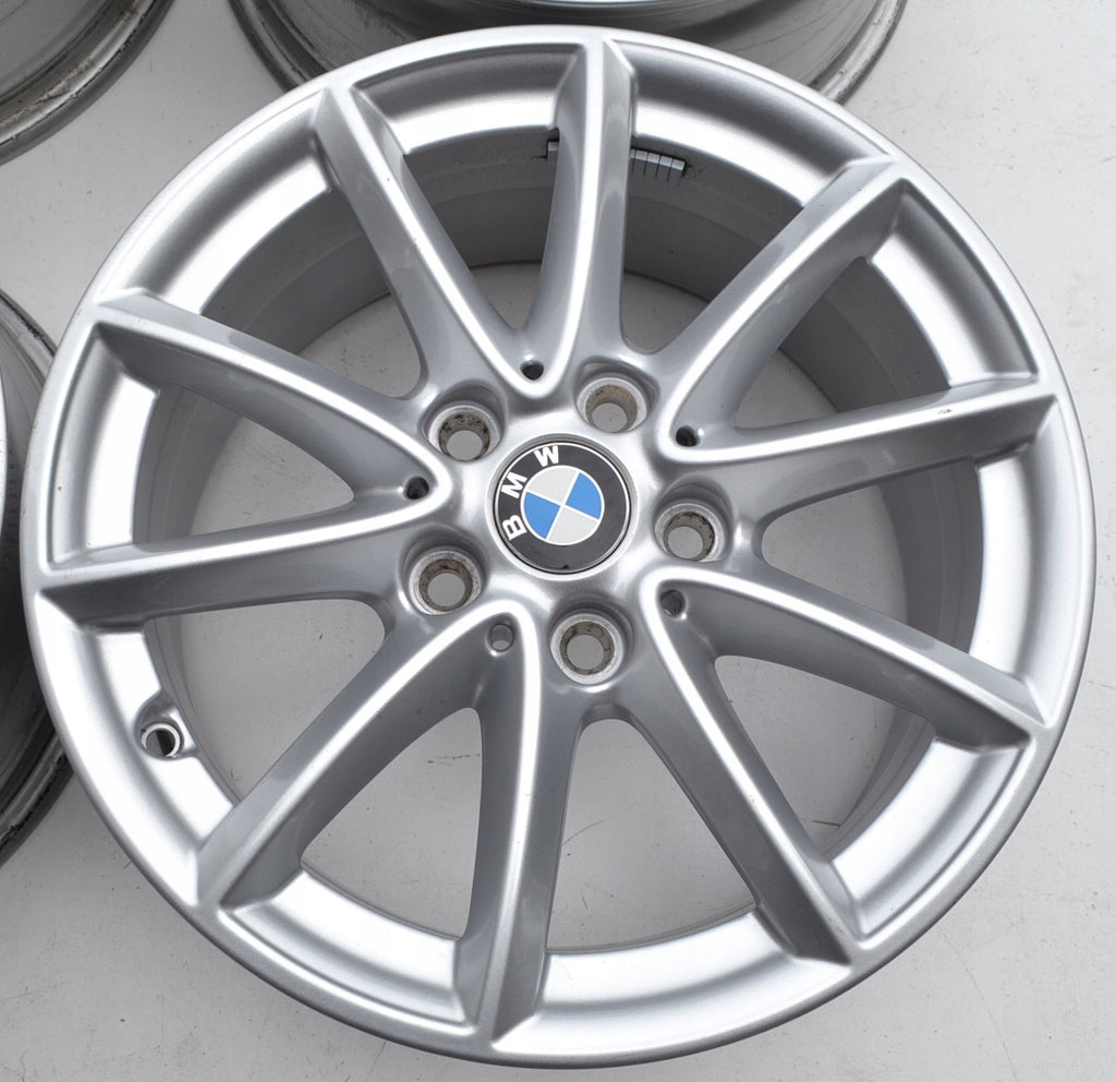4x Alufelge 16 Zoll 7.0" 5x112 52ET Glanz Silber 6855080 BMW F44 F45 F46 FEL9900581587sc