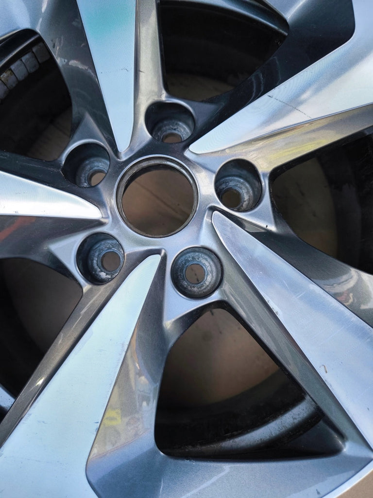 1x Alufelge 16 Zoll 6.5" 5x114.3 40ET Glanz 87169090 Nissan Qashqai Ii Rim Wheel FEL9671643804wy
