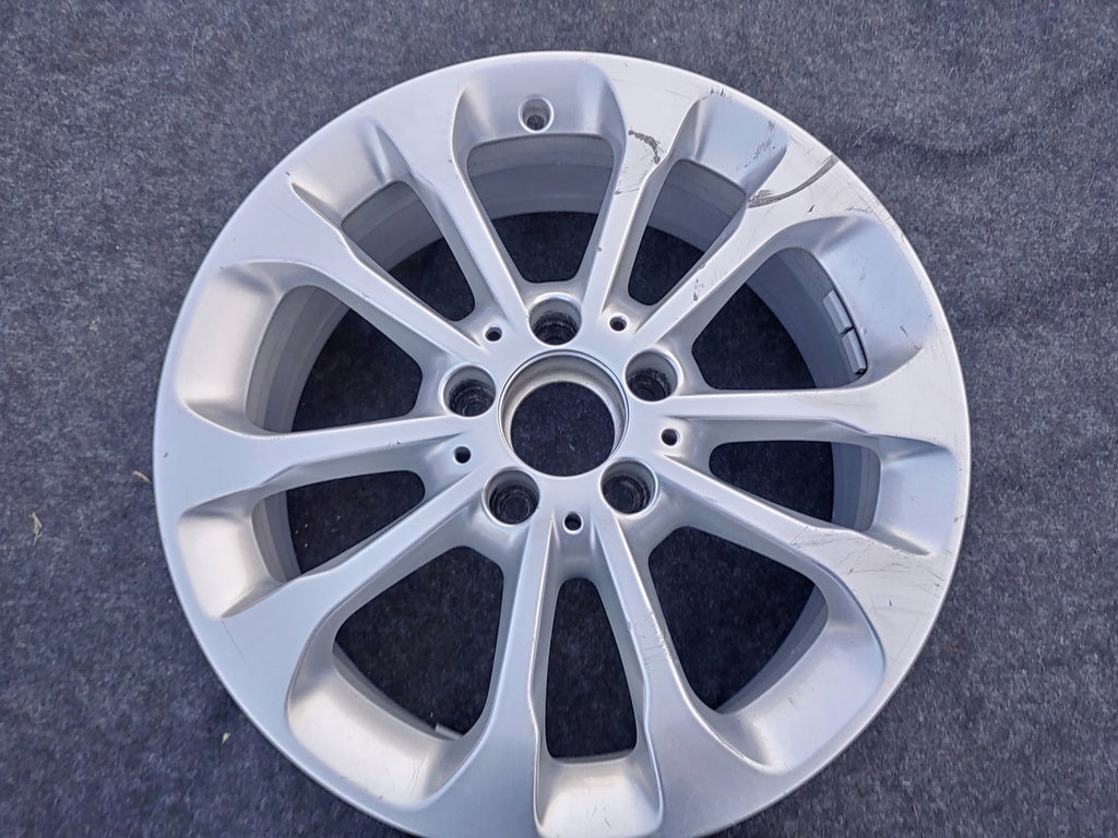 1x Alufelge 17 Zoll 6.5" 5x112 38ET Glanz Silber A1564011700 Mercedes-Benz Gla