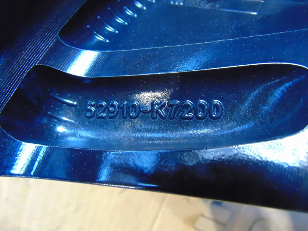 1x Alufelge 16 Zoll 6.5" 4x100 48ET Glanz Silber 52910K7200 Hyundai I10 FEL6766673929xc