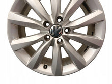 Load image into Gallery viewer, 1x Alufelge 17 Zoll 7.0" 5x112 43ET Glanz Silber 5N0601025 VW Tiguan Rim Wheel FEL7846873158dy