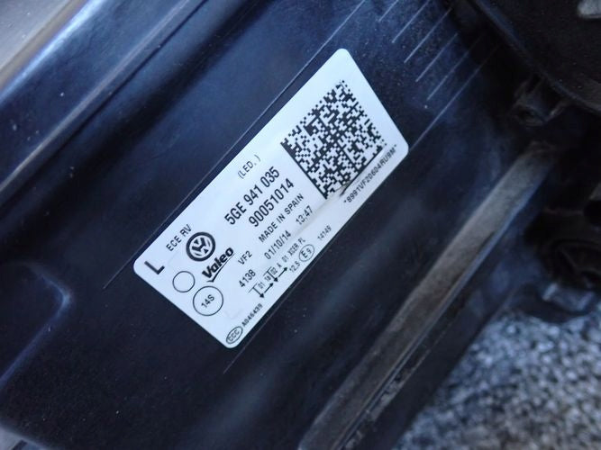 Frontscheinwerfer VW Golf VII 5GE941035 Full LED Links Scheinwerfer Headlight SCH7308907033qs