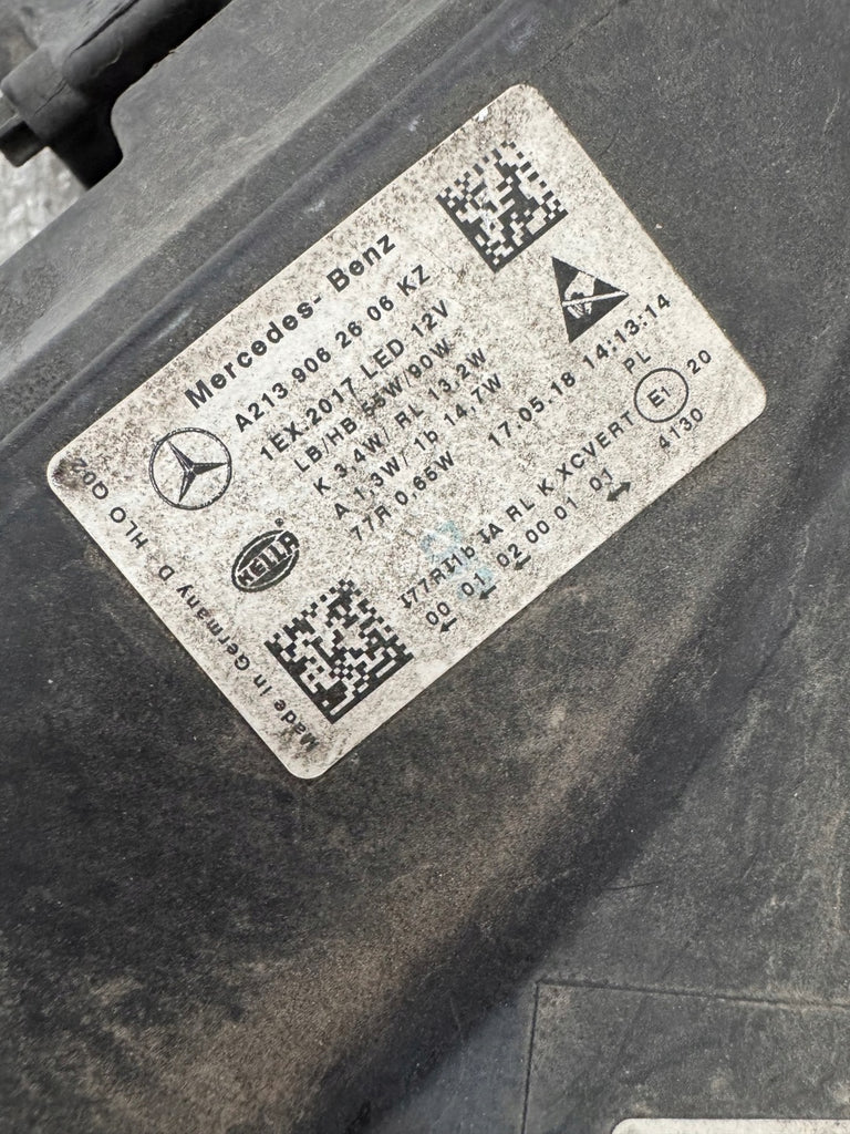 Frontscheinwerfer Mercedes-Benz W213 A2139062606 Rechts Scheinwerfer Headlight SCH8400548231du