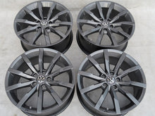 Laden Sie das Bild in den Galerie-Viewer, 4x Alufelge 18 Zoll 8.0" 5x112 44ET Matt Schwarz VW Passat Arteon Rim Wheel FEL4212782576qt