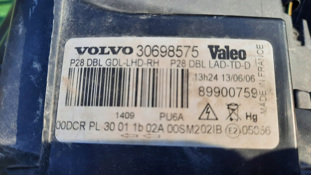 Frontscheinwerfer Volvo Xc90 30698575 899007559 Bi-xenon Rechts Headlight