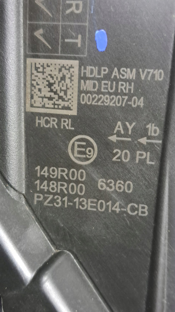 Frontscheinwerfer Ford Transit Custom PZ31-13E014-CB Rechts Headlight