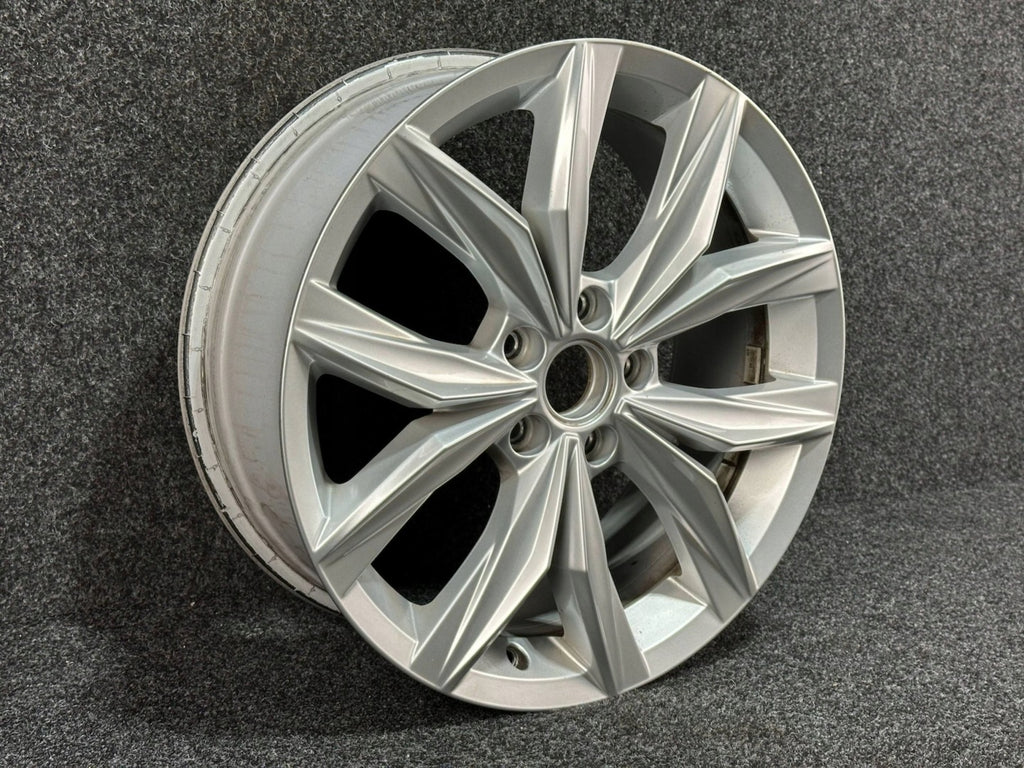 1x Alufelge 18 Zoll 7.0" 5x112 43ET Glanz Silber 5NN601025N VW Golf VII Tiguan FEL2353476790oe
