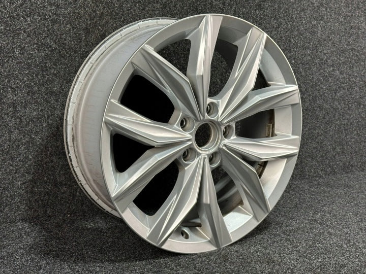 1x Alufelge 18 Zoll 7.0" 5x112 43ET Glanz Silber 5NN601025N VW Golf VII Tiguan FEL2353476790oe