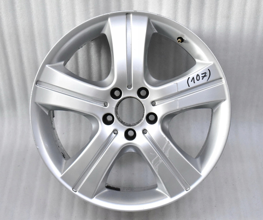 1x Alufelge 18 Zoll 8.0" 5x112 60ET Glanz Silber A1644011502 Mercedes-Benz W164 FEL8678479257ox