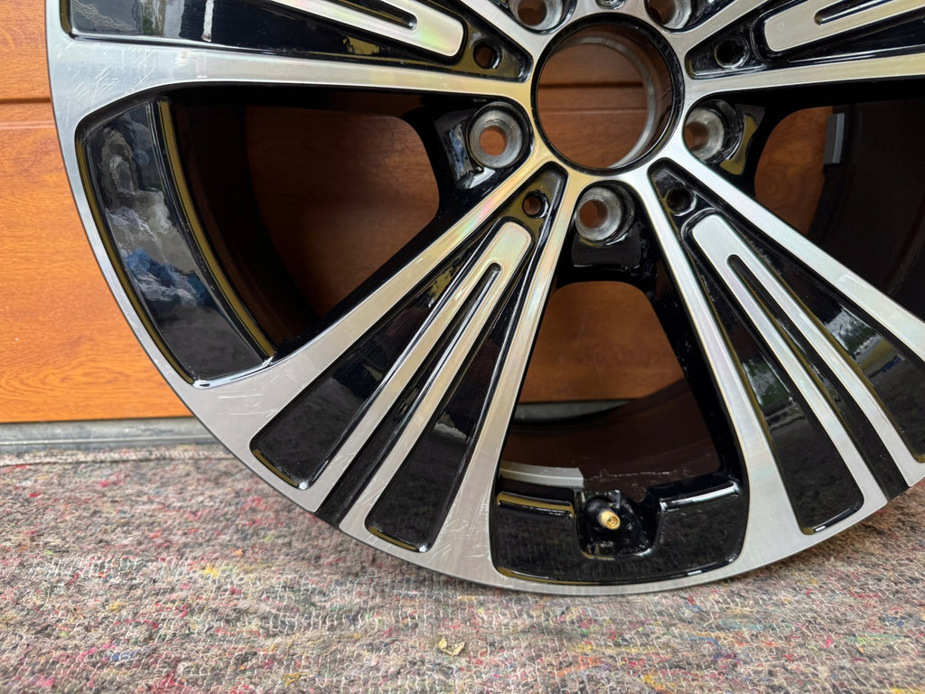 1x Alufelge 18 Zoll 8.0" 5x112 32 5ET Glanz Schwarz A2144012200 Mercedes-Benz FEL7160898544qw