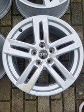 Load image into Gallery viewer, 4x Alufelge 17 Zoll 7.0" 5x112 42ET Glanz Silber 8W0601025P Audi Rim Wheel FEL5760313723kn