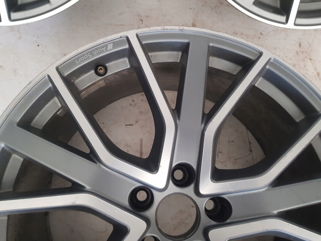 1x Alufelge 20 Zoll 8.5" 5x112 43ET Glanz Grau 4K0601025 Audi A6 C8 Mg Rim Wheel FEL3263613979bg