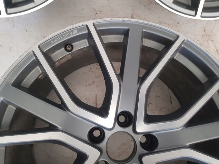 1x Alufelge 20 Zoll 8.5" 5x112 43ET 4K0601025AB Audi A6 C8 Rim Wheel FEL3263613979bg
