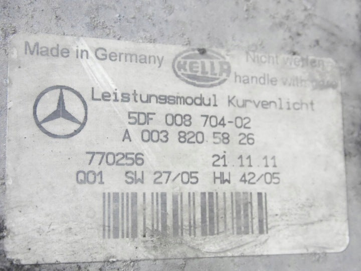Frontscheinwerfer Mercedes-Benz W211 A0038205826 5DF008704 Rechts Headlight SCH5054049421ru
