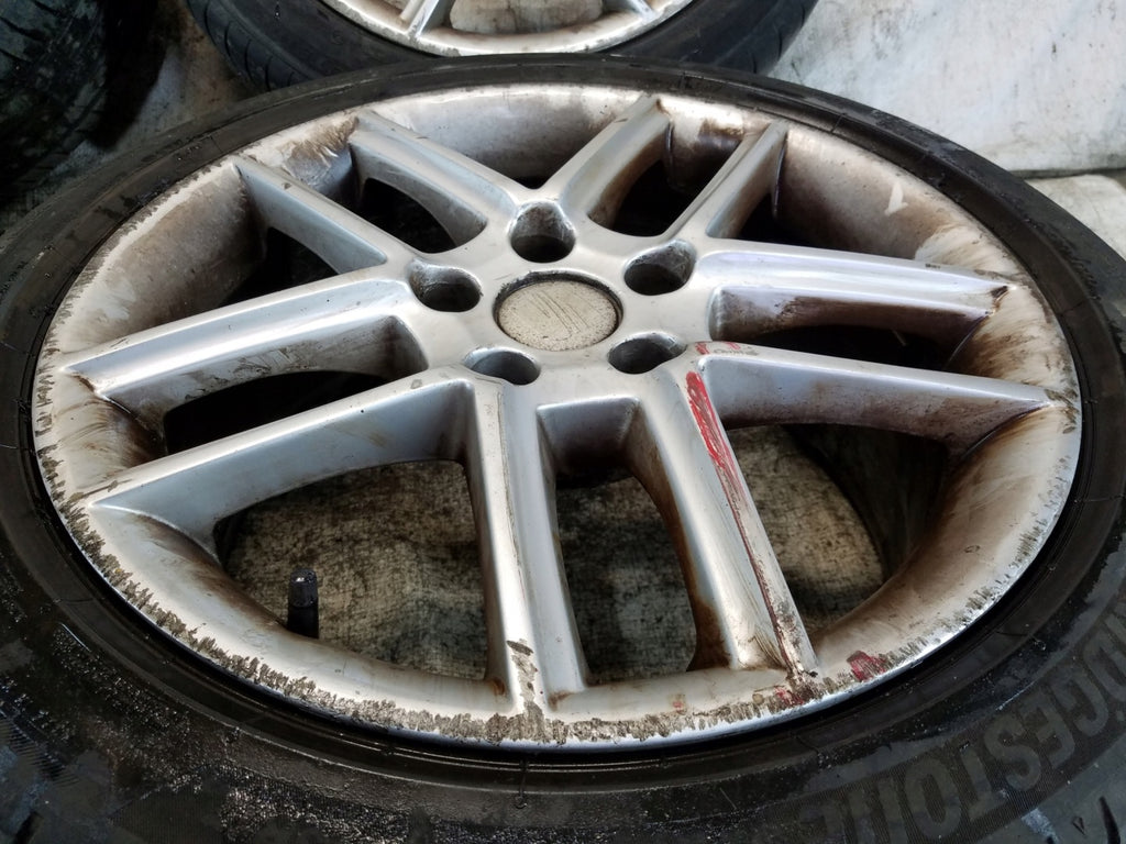 4x Alufelge 17 Zoll 7.5" 5x112 42ET Glanz Silber 3R0601025A Seat Exeo Rim Wheel FEL8182053907kl