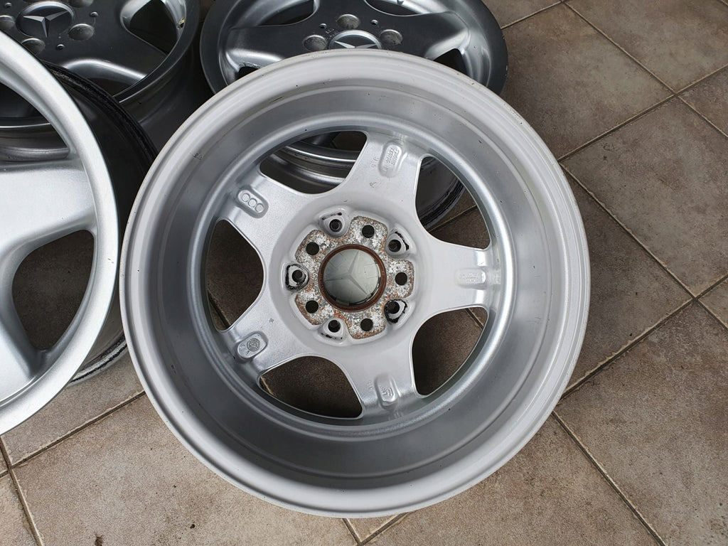 4x Alufelge 15 Zoll 7.0" 5x112 35ET Z5970535R Mercedes-Benz W203 W210 Rim Wheel FEL2967591009zb