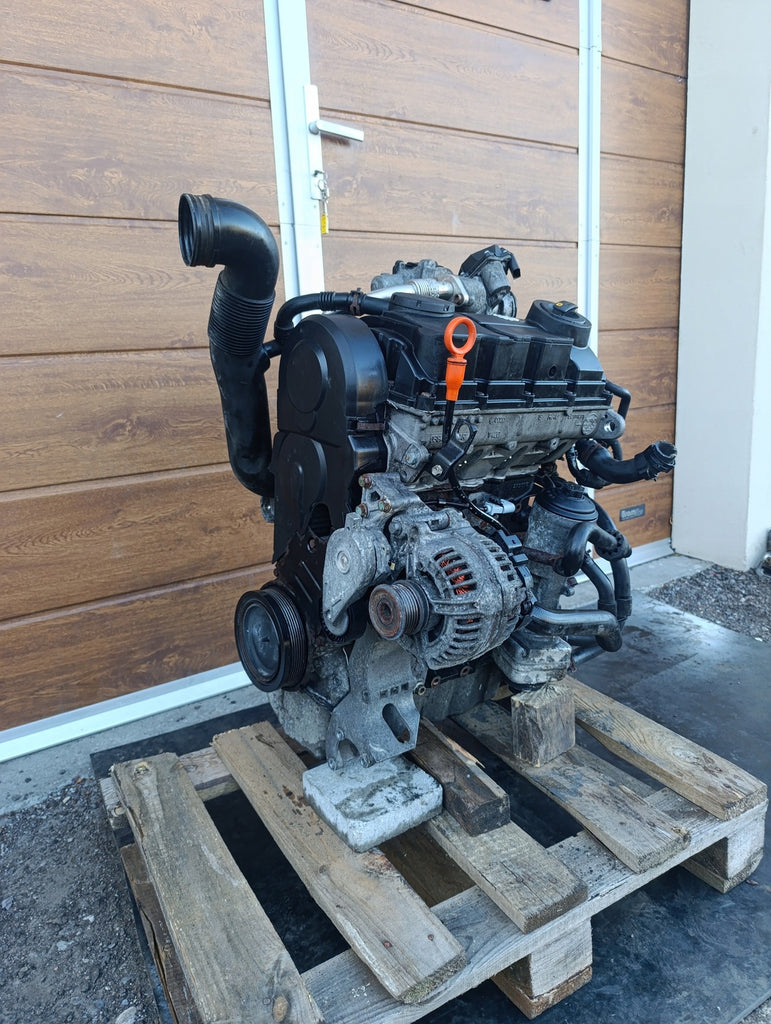 Motor VW T5 BRS 1.9 TDI 102PS 75kW 149TKm Diesel Engine Komplett