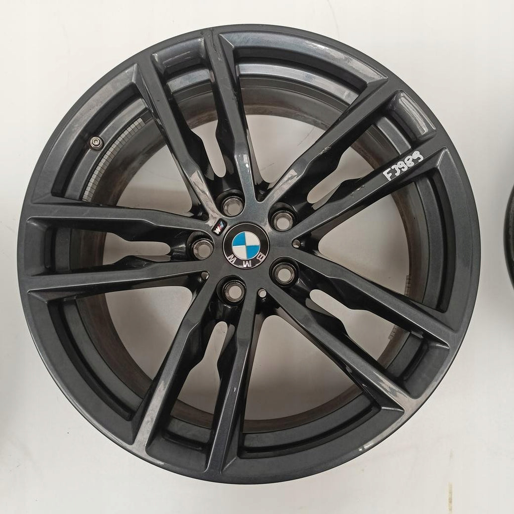 1x Alufelge 19 Zoll 7.5" 5x112 32ET Glanz Schwarz 8093921 BMW X3 G01 G02 FEL5146294892ey