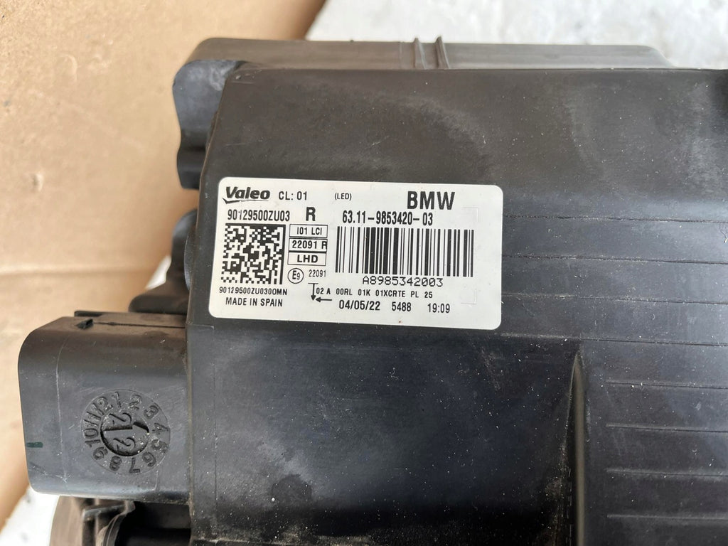 Frontscheinwerfer BMW I3 9853420 Rechts Scheinwerfer Headlight SCH8607247101yt