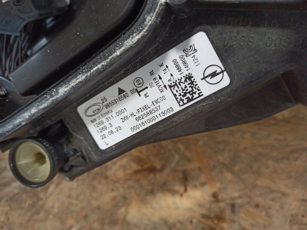 Frontscheinwerfer Opel Astra 9855316580 Links Scheinwerfer Headlight SCH7039732479zk