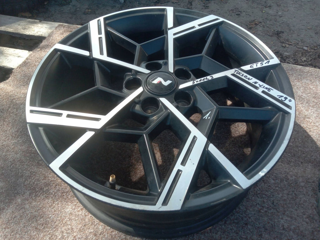1x Alufelge 19 Zoll 5x114.3 52910N7800 Hyundai Tucson Rim Wheel FEL6511660251zm
