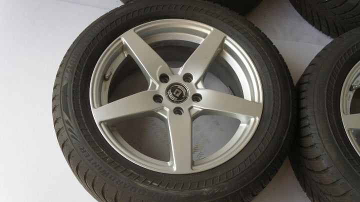 4x Alufelge 17 Zoll 7.5" 5x112 52ET Audi Rim Wheel FEL3434271150ey
