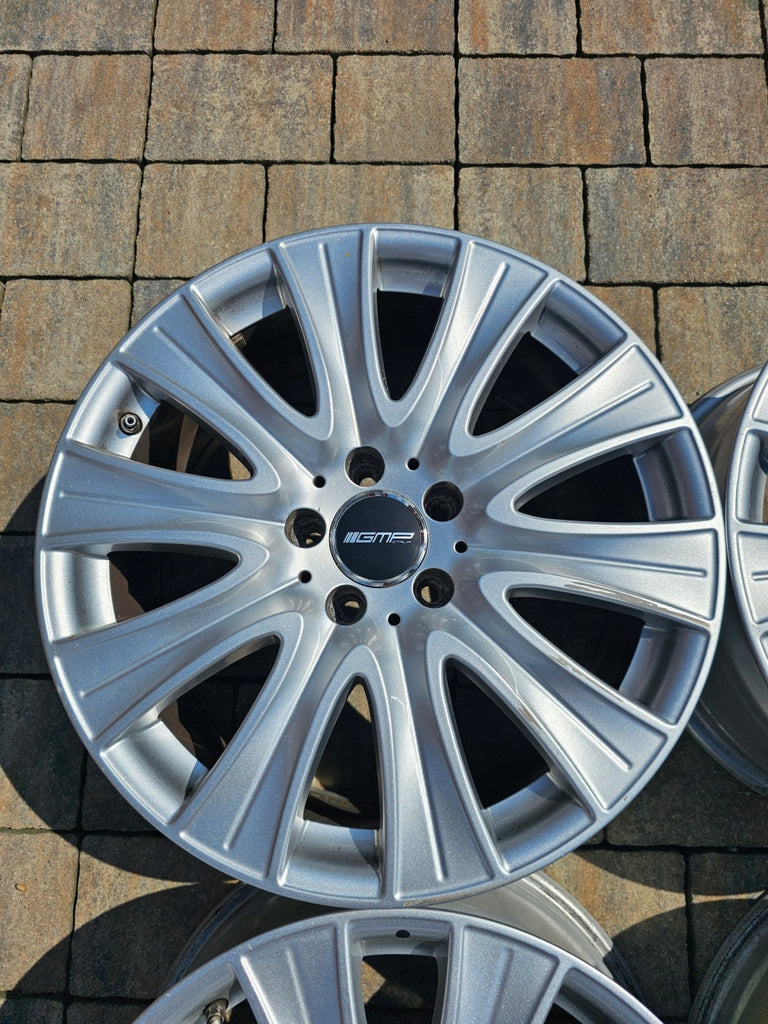 4x Alufelge 18 Zoll 8.0" 5x112 41ET Glanz Silber A2224010902 Mercedes-Benz FEL2851611445cg