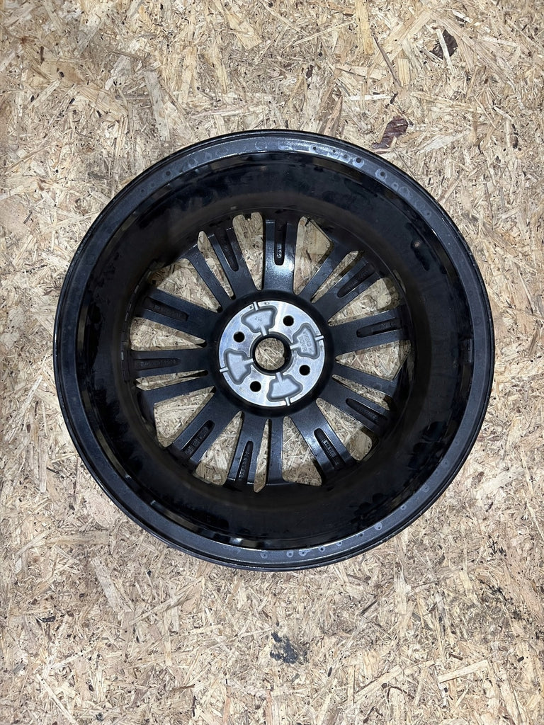 1x Alufelge 17 Zoll 7.0" 4x100 54ET Glanz Grau 52910-Q0500 Hyundai I Mg