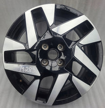 Laden Sie das Bild in den Galerie-Viewer, 1x Alufelge 17 Zoll 6.5&quot; 4x100 32ET Glanz Schwarz 9835097480 Opel Mokka