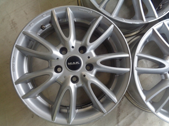 4x Alufelge 16 Zoll 6.5" 5x120 46ET BMW 4 Mini Rim Wheel FEL5410142204qm
