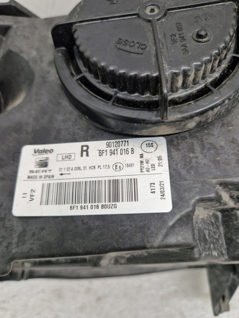 Frontscheinwerfer Seat Ibiza 6F1941016B 6F1941016 LED Rechts Headlight