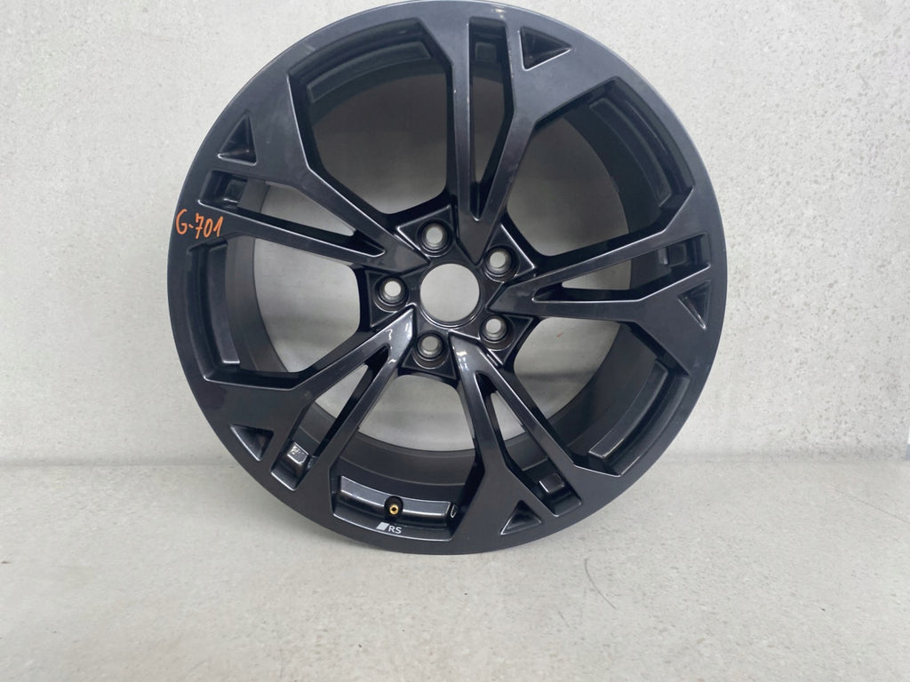 1x Alufelge 18 Zoll 8.0" 5x112 46ET Glanz Schwarz 8Y0601025CF Audi A3 Rim Wheel FEL9054671244ia
