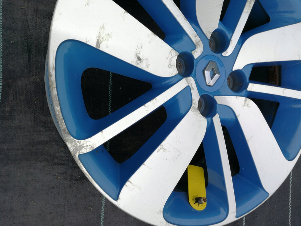 1x Alufelge 17 Zoll 7.0" 4x100 44ET Glanz Schwarz 403007138R Renault Clio FEL6701218125nu