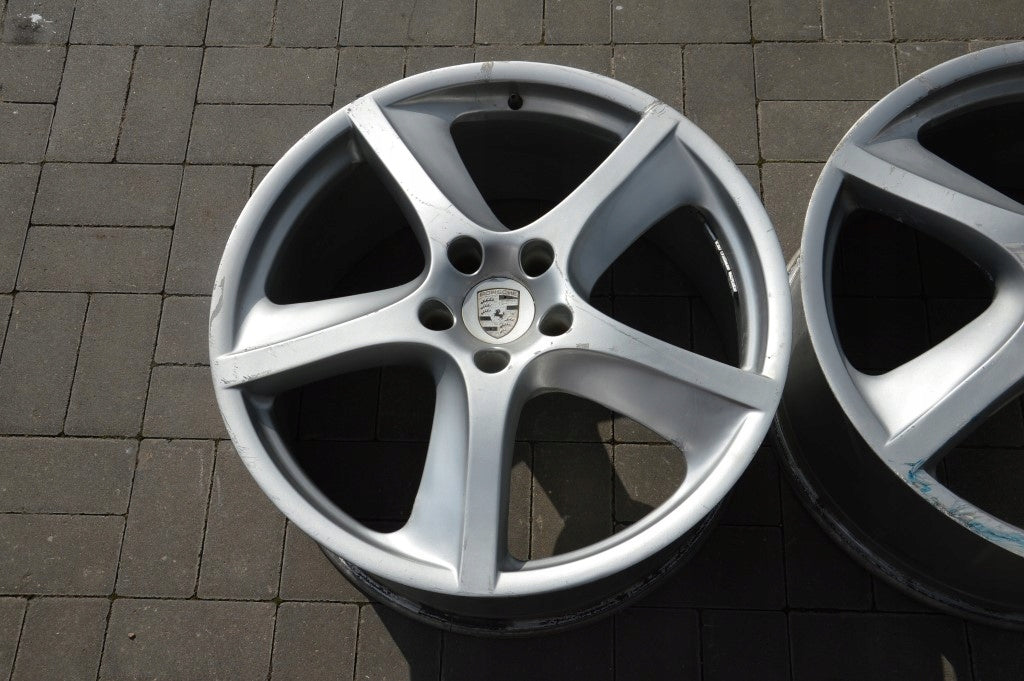 2x Alufelge 22 Zoll 10.0" 5x130 Porsche Cayenne Rim Wheel FEL2930629152qv