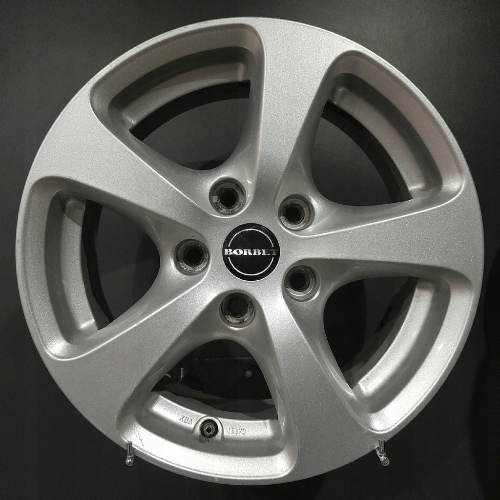 4x Alufelge 16 Zoll 7.0" 5x120 34ET Glanz Silber BMW 3 E91 F30 E90 F31 Rim Wheel FEL1042460298bd