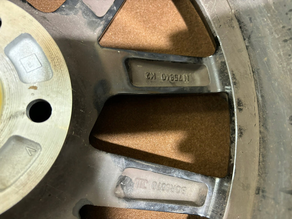 1x Alufelge 18 Zoll 7.5" 5x112 46ET KBA54109 Audi Rim Wheel