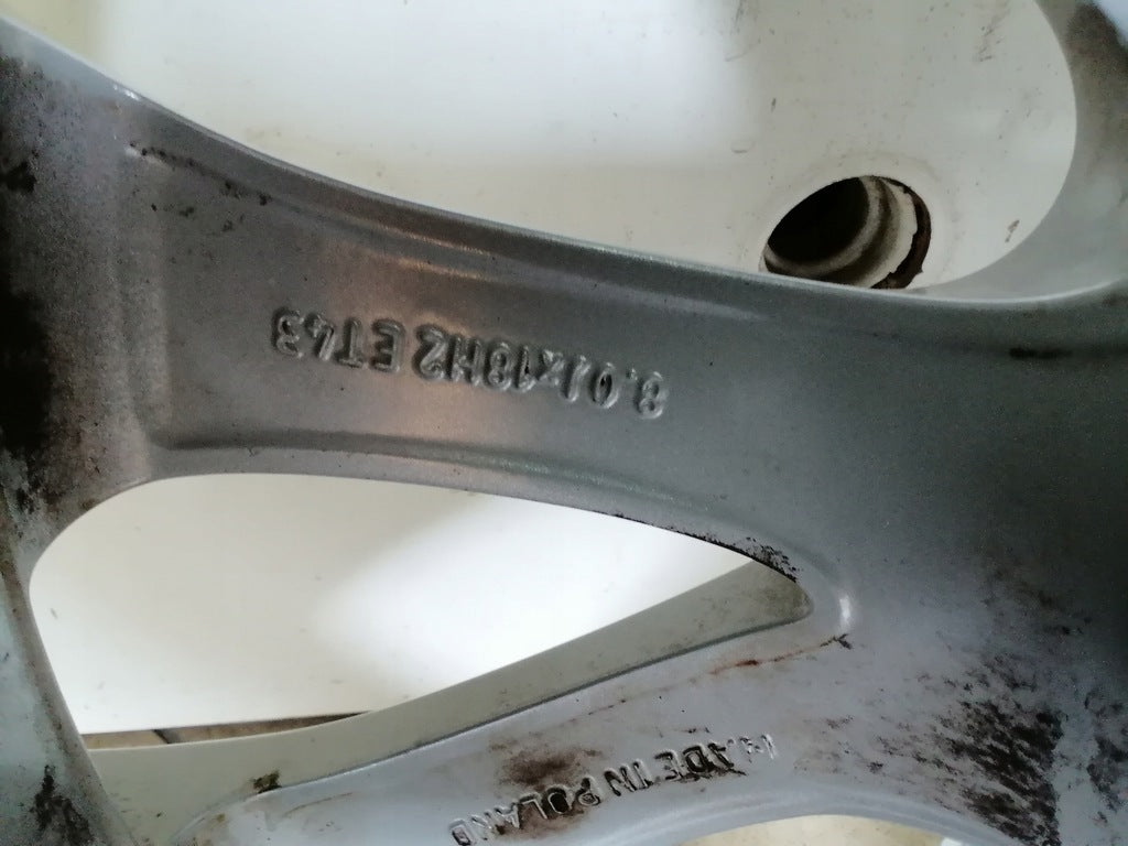 1x Alufelge 18 Zoll 8.0" 5x112 43ET Glanz Silber A2134011100 Mercedes-Benz W213 FEL8948204973dq
