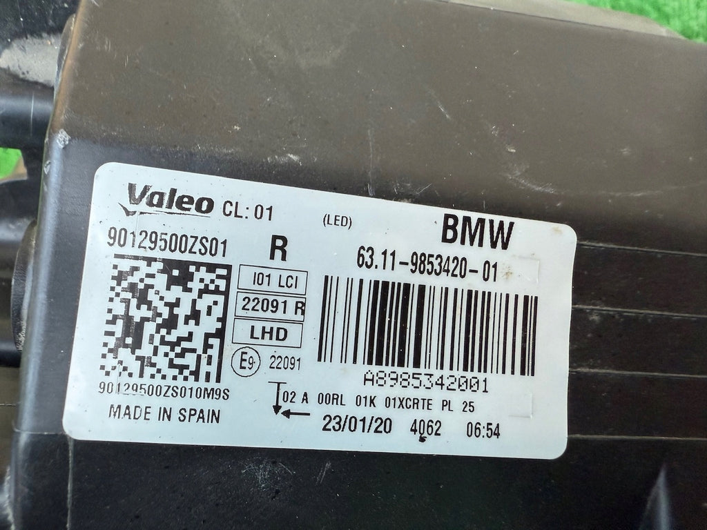 Frontscheinwerfer BMW I3 A8985342001 LED Rechts Scheinwerfer Headlight SCH7034263302iz