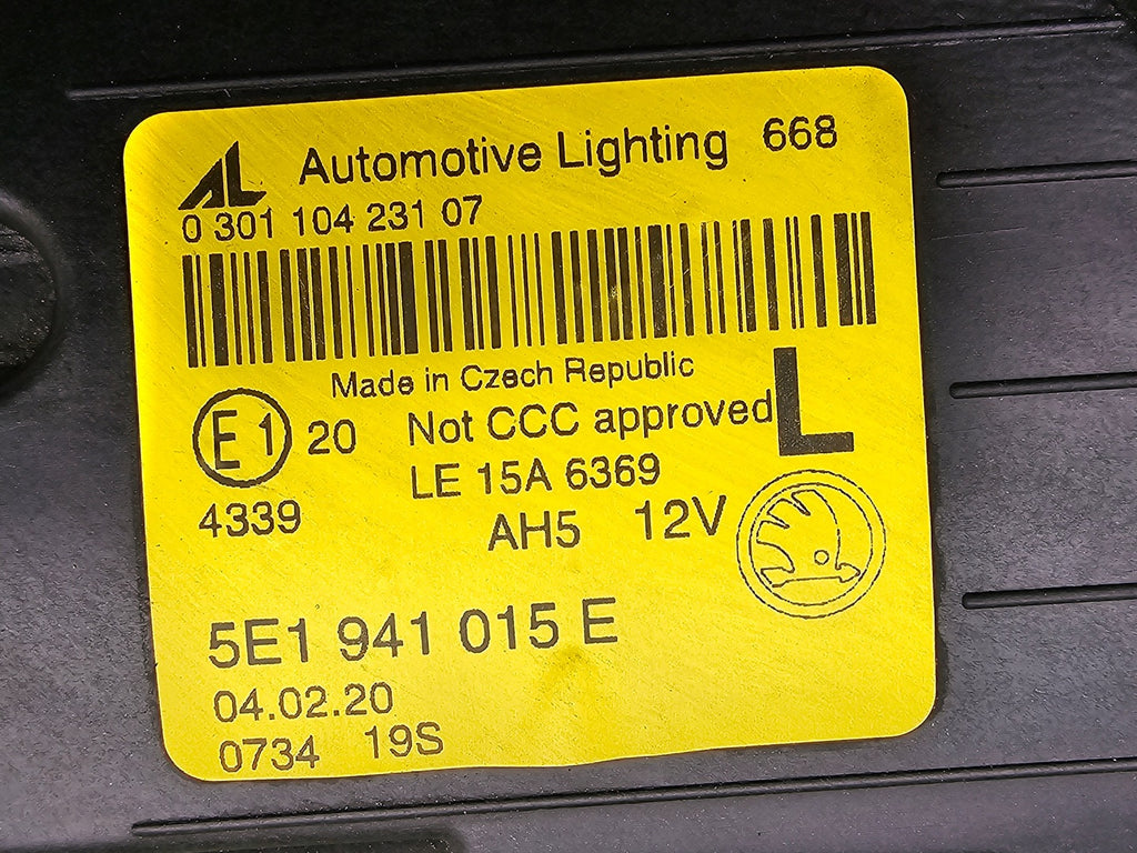 Frontscheinwerfer Skoda Octavia III 5E1941015E LED Links Scheinwerfer Headlight SCH3482894826vy