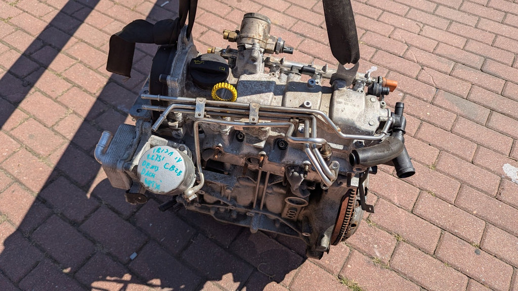 Motor Seat VW Ibiza IV CBZB 1.2 TSI 105PS 77kW 68TKm Benzin Engine Unkomplett