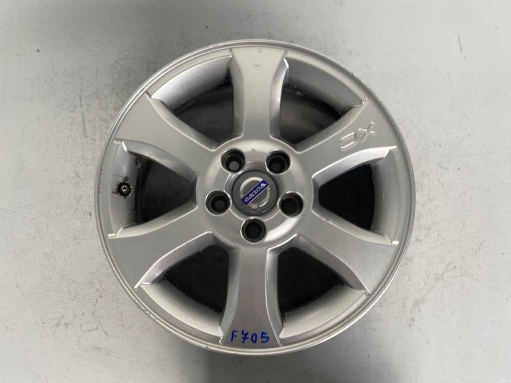 1x Alufelge 16 Zoll 7.0" 5x108 50ET Glanz Silber 30714024 Volvo V70 Rim Wheel FEL7893350569jj