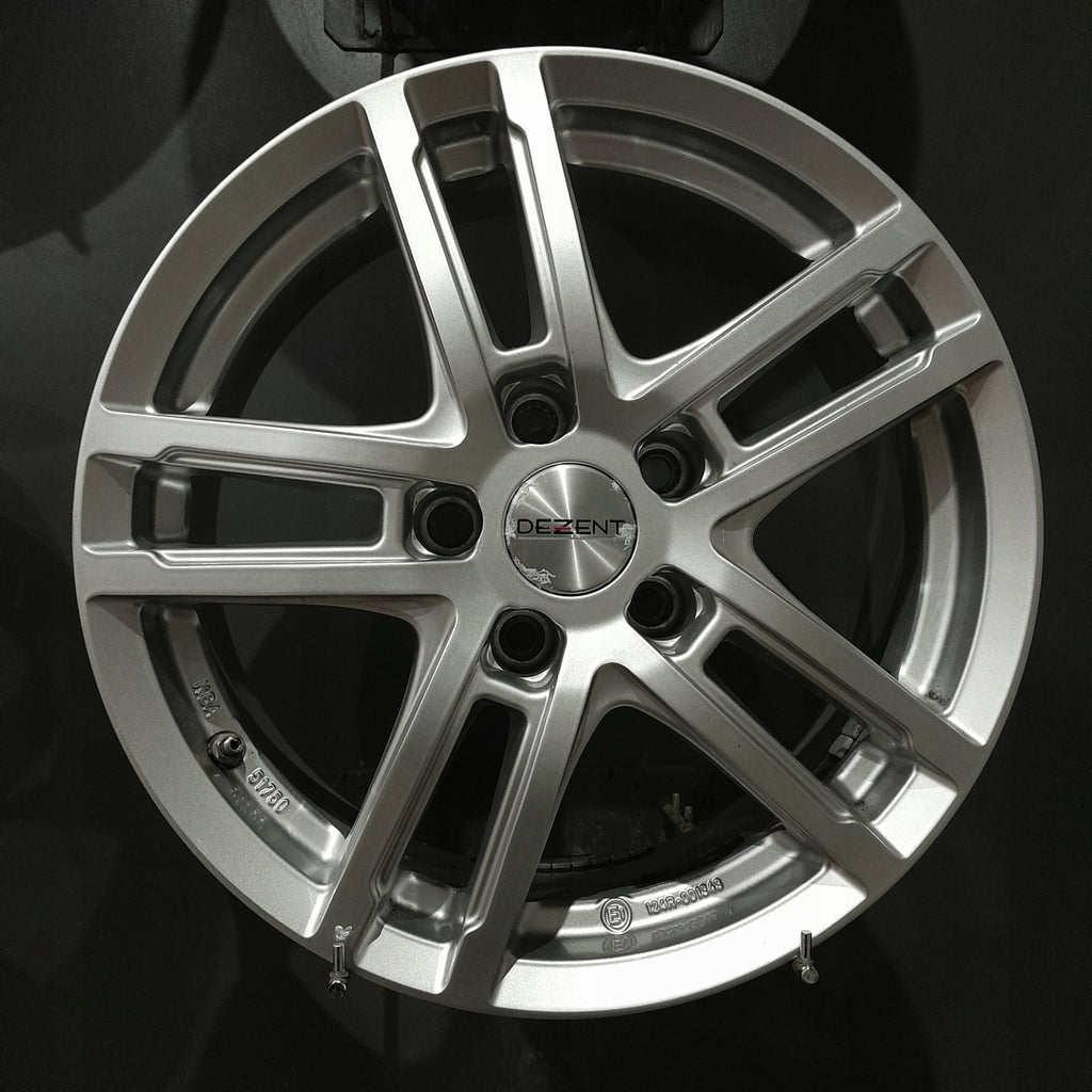 4x Alufelge 16 Zoll 6.5" 5x112 41ET KBA51750 Mg Hs Superb I Rim Wheel FEL5222804320mm
