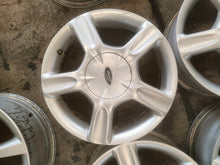 Laden Sie das Bild in den Galerie-Viewer, 4x Alufelge 16 Zoll 6.0" 4x108 52 5ET Glanz Silber XS4J1007 Ford Rim Wheel FEL5885220488ec